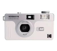 Cámara fotográfica reutilizable analógica Kodak de 35 mm f/8 blanco
