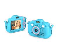 Camara Fotos Infantil, Andoer 2.7K 36MP Cámara para Niños, 2,4" Camara de Fotos para Niños, Cámara Selfie para niños con luz LED, Regalos de Cumpleaños de Navidad para Niña de 3-12 Años, Azul