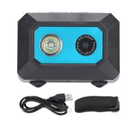 Cámara frontal 1080P con potente luz LED para grabación nocturna, señal de socorro SOS, sistema de linterna frontal 2 en 1, videocámara de viaje