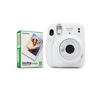 Cámara Fuji Instax Mini 11 ICE-WHITE Blanca Con Película