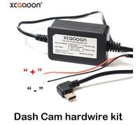Cámara grabadora para salpicadero de coche, Kit de cable duro DVR para vehículo con interfaz de carga USB Mini/Micro/tipo C PD, 5V, 2A, 3,1 metros