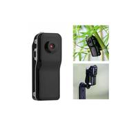 Cámara HD con cámara para casco deportivo, mini videocámara DV con batería recargable de iones de litio y micrófono incorporado, vigilancia