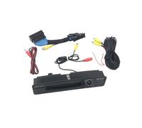 Cámara HD con mango de maletero compatible con Ford Fiesta MK8 HB 2017~2022/CCD/visión nocturna/cámara de marcha atrás de SYNC 2.5/3(Sy 2.5) (Sy 3.x)