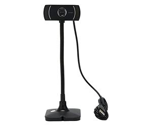 Cámara HD, Enfoque Manual de Cámara Web USB con Micrófono, Rotación de 360 ° para Videollamadas, Transmisión en, Conferencia de Computación, Cursos en Línea