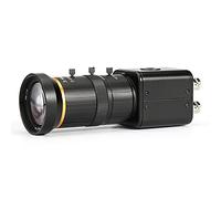 Cámara HD SDI, cámara de seguridad CCTV digital de 2 MP 1080P HD, sensor de alta sensibilidad 1/2.8 CMOS con lente manual varifocal HD 3MP de 5-50 mm, adaptador DC12V 1A y cable SDI, ahorro adicional