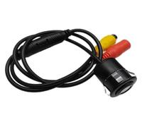 Cámara Impermeable Cámara Marcha Atrás Aparcamiento Vista Frontal Respaldo Impermeable Monitor Retrovisor Coche Perforación HD CCD 185 Mm 170 Grados(Single Camera)