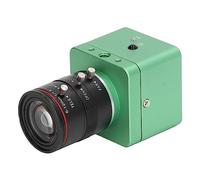 Cámara Industrial, Cámara de Vigilancia Digital HD de Alta Definición, 160 MAh, 41 MP, con Lente de Zoom Manual de 6-12 Mm para Tiendas (Enchufe de la UE)