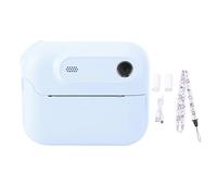Cámara Instantánea, 1080p 48MP Cámara Digital de Impresión Instantánea Linda con Zoom 6X, Impresión Instantánea con 3 Rollos de Papel Impreso, Regalos Ideales para Niños para