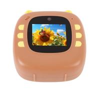 Cámara Instantánea, 4X Zoom de Cámaras Claras de la Cámara Linda Soporte Multilingüe en la Lente Doble Trasera para Niñas para Viajar para Viajar