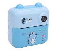 Cámara Instantánea 50MP 1080P 16x Zoom Digital 2,4 Pulgadas HD IPS Pantalla para el Cuidado de los Ojos para Viajes (Blue)