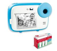 Cámara Instantánea Agfaphoto Realikids Instant Cam Flash Filtros Selfie Azul