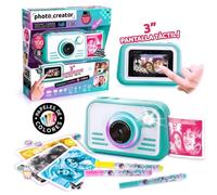 Cámara instantánea Creator CLK 046 HD 3"" papel fotográfico + tarjeta SD 4GB