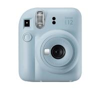 Cámara instantánea - Fujifilm Instax Mini 12, 62× 46 mm, Flash, Azul pastel