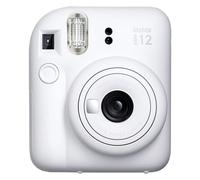 Cámara Instantánea Fujifilm Instax Mini 12 Flash Exposición Automática Selfie Blanco