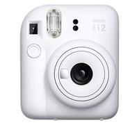 Cámara Instantánea Fujifilm Instax Mini 12 Pack Iconique 20 Hojas Flash Blanco