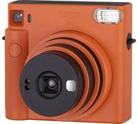 Cámara instantánea - Fujifilm Instax SQ1, Con película, Visor Galileo inverso, Obturador electrónico, Naranja