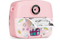 Cámara instantánea para niños, cámara compacta 1080P HD, impresión instantánea de Fotos, Regalo de cumpleaños, Juguete a Partir de 3, 4, 5, 6, 8, 7, 9, 10, 11 años, niñas, niños, 3