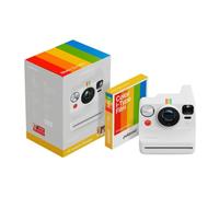 Cámara instantánea Polaroid Now+ Generation 3 + Pack de películas 8 fotos Blanco
