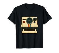 Cámara instantánea Retro, diseño gráfico de fotografía Vintage Camiseta