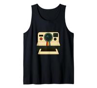 Cámara instantánea Retro, diseño gráfico de fotografía Vintage Camiseta sin Mangas