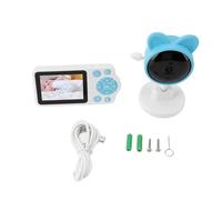 Cámara Inteligente para bebés Almeigrity, intercomunicador de Voz Profesional, visión Nocturna infrarroja, detección de llanto, recordatorio de alimentación, cámara Interior WiFi