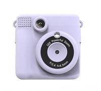 Cámara interactiva para niños con función de impresión instantánea, memoria de 32 GB y juego de arte para cumpleaños y cámara de fotos infantiles