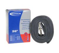 Cámara Interior Schwalbe Bicicleta 26 x 1-3/8" Válvula Presta 40mm Negra 3 Speed