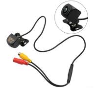 Cámara inversa de gran angular de 180 grados AHD 720P Starlight impermeable para coche, furgoneta, SUV, camión con líneas de guía