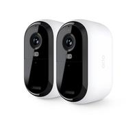 Juego de 2 cámaras de seguridad Arlo Essential 3 2K blancas 4MP (2560x1440), WLAN, batería, interior/exterior, detección inteligente