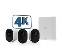 Cámara IP Arlo Ultra 2 4K Interior y Exterior Visión Nocturna Control por Voz Audio Bidireccional Ángulo panorámico