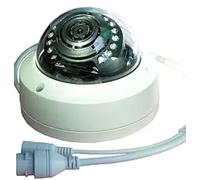 Cámara IP con cable de la bóveda del NC 4MP POE a prueba de vandalismo 4.0MP cámara IP de la red infrarroja 2.8m m lente gran angular IP66