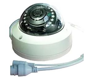 Cámara IP con cable de la bóveda del NC 4MP POE a prueba de vandalismo 4.0MP cámara IP de la red infrarroja 2.8m m lente gran angular IP66