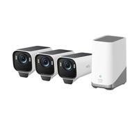 Cámara IP Eufy Cam S3 Pro 3+1 4K Ultra HD Zoom Digital 8x Exterior Inalámbrica IR