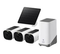 Cámara IP Eufy E8144326 2K Exterior Panel Solar Audio Bidireccional