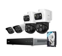 Cámara IP Eufy NVR Security System S4 4K Zoom Óptico Visión Nocturna Interior y Exterior IP67