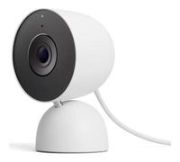 Google Nest CAM Indoor (con Cable, 3.ª Gen.) - Cámara de Seguridad de Interior con vídeo 2K - Funciona con Google Home - Nieve
