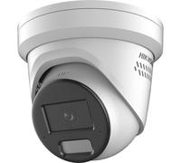 Hikvision DS-2CD2346G2H-IS2U/SL(2.8mm) cámara de red fija tipo turret de 4 MP con AcuSense, luz estroboscópica y advertencia audible