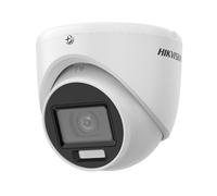 Cámara IP Hikvision DS-2CE76D0T-LMFS 2MP FullHD IR 30m luz blanca 20m audio coaxial