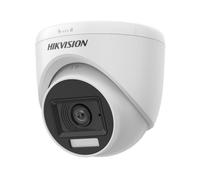 Cámara IP Hikvision DS-2CE76D0T-LPFS 2MP Smart-Hybrid IR/Luz Blanca Micrófono Interior