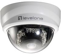Camara IP Level One Mini Domo No WiFi 2 Megapixel Dia&Noche PoE Interior FCS-310