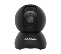 Cámara IP motorizada WiFi de 5MP con detección Inteligente de Movimiento - X5 Negro Foscam