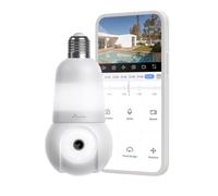 Cámara IP Nivian Bombilla 2K Visión Nocturna Interior y Exterior Control por Voz Audio Bidireccional