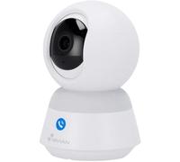 Cámara IP Nivian NVS-IPC-IS6-CALL 4MP QuadHD WiFi Motorizada Visión Nocturna 360° Tuya Smart