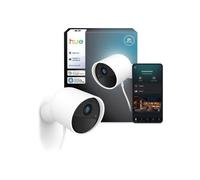 Cámara IP Philips Hue Secure 2K Interior y Exterior Visión Nocturna Audio Bidireccional Control por Voz Resistente IP65