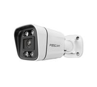 Foscam Cámara IP PoE de 5 MP para Exteriores con focos y Sirena V5EP Blanca