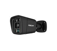 Cámara IP PoE de 5 MP para Exteriores con focos y Sirena - Foscam V5EP Negra