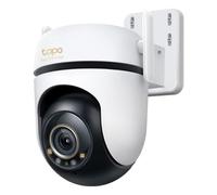 Tapo C530WS - Cámara Seguridad Exterior 360° 3K 5MP, Visión Nocturna Color, Resistencia IP66, Alarma Sonora/Luz, Detección AI, Almacenamiento Nube/SD 512GB, Audio Bidireccional