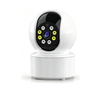 Cámara IP WiFi Bombilla Cam 1080P MiniCámara Monitor de Bebé Inalámbrico Seguimiento AI Vigilancia de Video Seguridad Cámara de Mascotas Interior