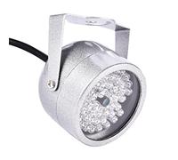 Cámara IR Light, 48 Luces LED IR Sensor Auto Iluminando el ángulo del ángulo del ángulo Infrarrojo Luz de Visión Nocturna para la Seguridad CCTV Camera Interior de la Autopista