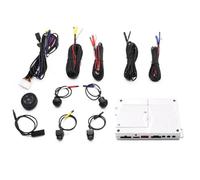 Camara Marcha Atras 4K Ultra AHD 1080P 360 Deg WDR 3D Vista Aérea Envolvente AI Reconocimiento Inteligente De Objetos Recordatorio 360 Cámara De Coche